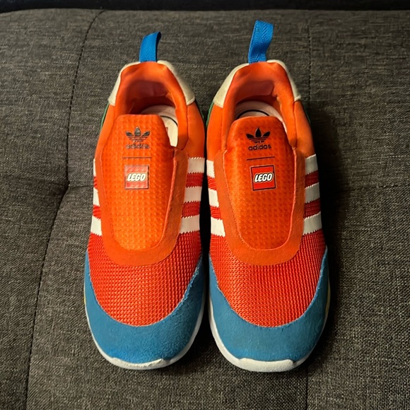 Adidas x Lego Kids Sneakers Size 10K - Picture 1 of 6